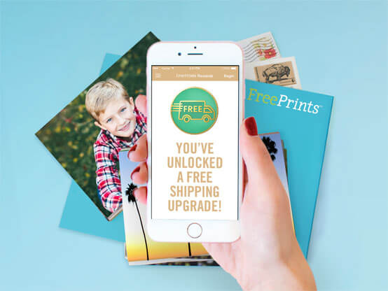 Get freee stuff, unlock new features and more, just for using FreePrints!